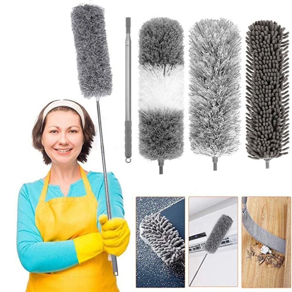

Retractable Duster Brush Set Washable Gap Dust Cleaner Tools Removal Dusters Kit Cars 6pcs
