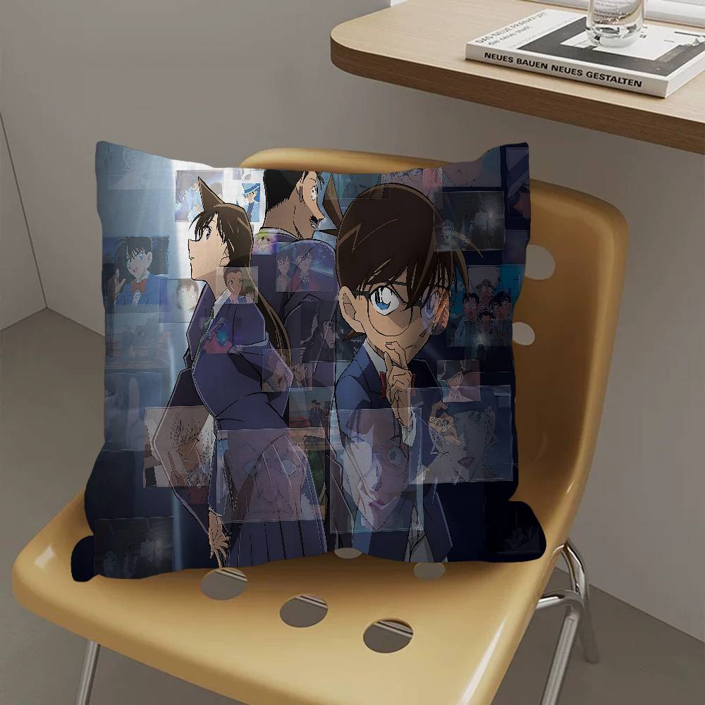 D-Detective C-Conan Lucky Dragon Pillow Cover Sofa Cushion Cover Home Room Decoration Children Gift