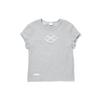 Li Ning Round Neck Pullover Comfortable Printed Simple Versatile Slim Fit Short Sleeve T-Shirt Women T-Shirt AHSV998-4