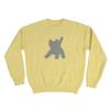 Eiieii Flashed Cats Angora Strick -[Hellgelb]