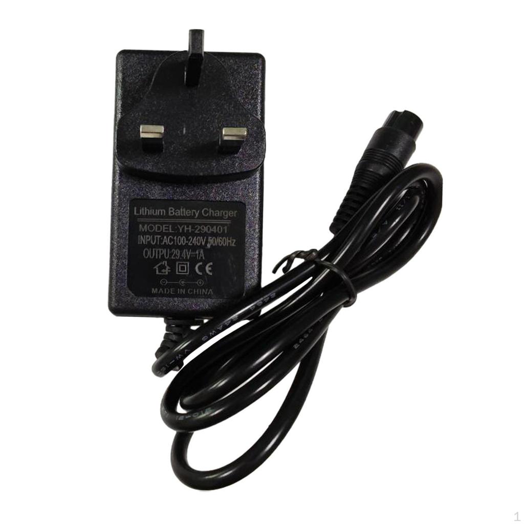 29,4V 1A laddare Bärbar ersättningsuniversalbatteri för flera ändamål