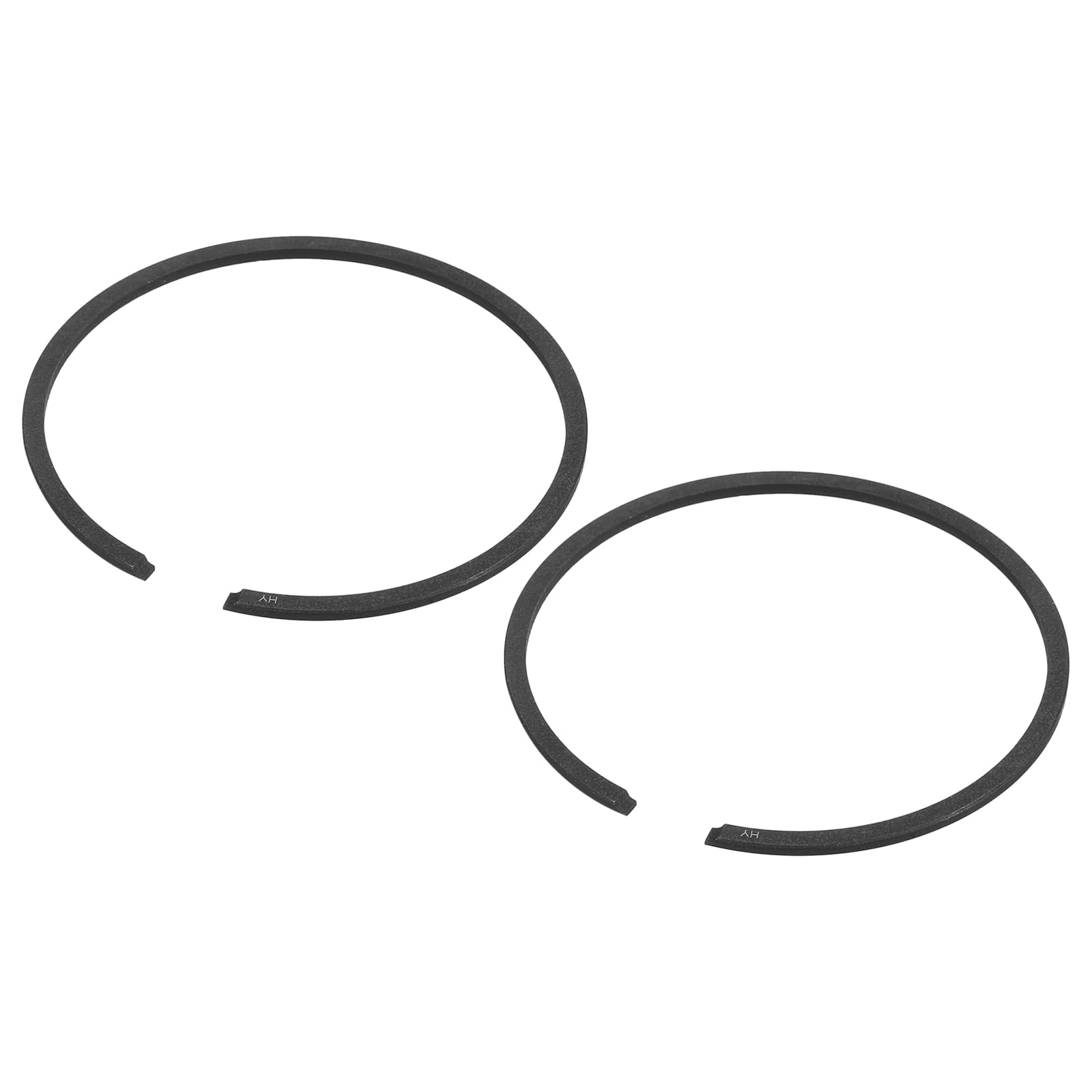 

uxcell Piston Ring Set of 2 58mm x 1.5mm Standard Size Piston Rings for Chainsaw Replacement Parts чорний
