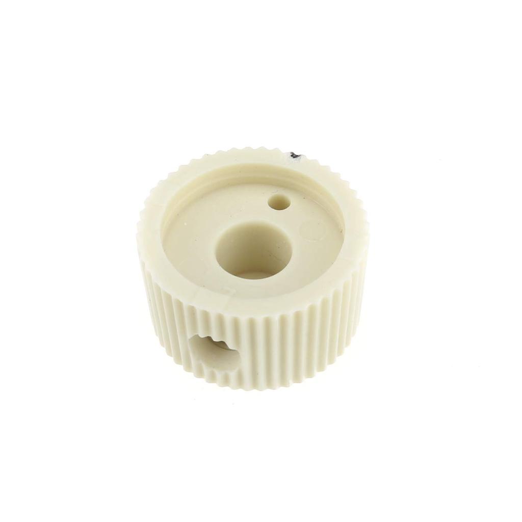 Musiclily Pro Plastic Feneder Amplifier Knobs for CTS Solid Shaft Control Cream of Pot, (Set 6)