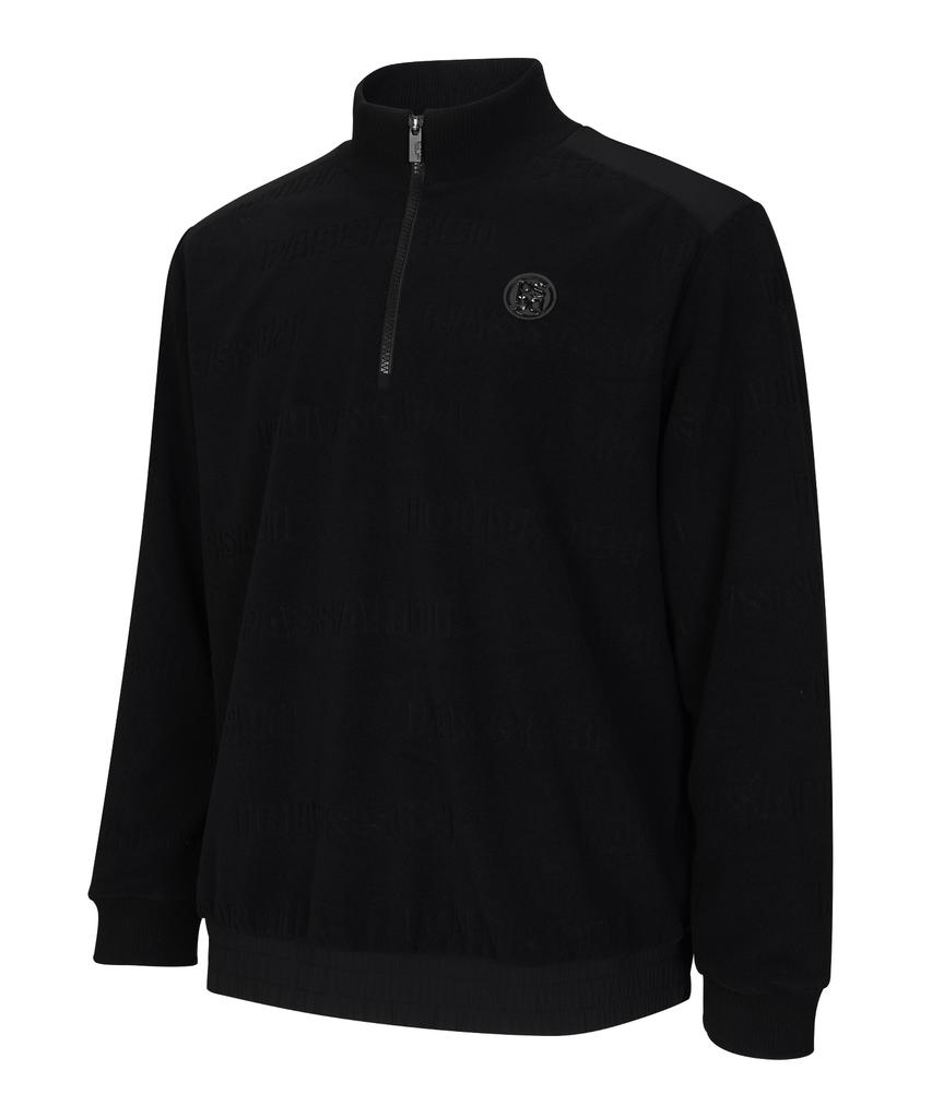 Pasadigolpeu Back Woven Patch Windbreaker Half Zip
