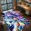 Tapis Dragon Ball Goku Anime Tapis Grande Surface Tapis de Sol Antidérapant Lavable Tapis de Sol pour Chambre de Gamer Chambre à Coucher Décoration de Maison -QJY