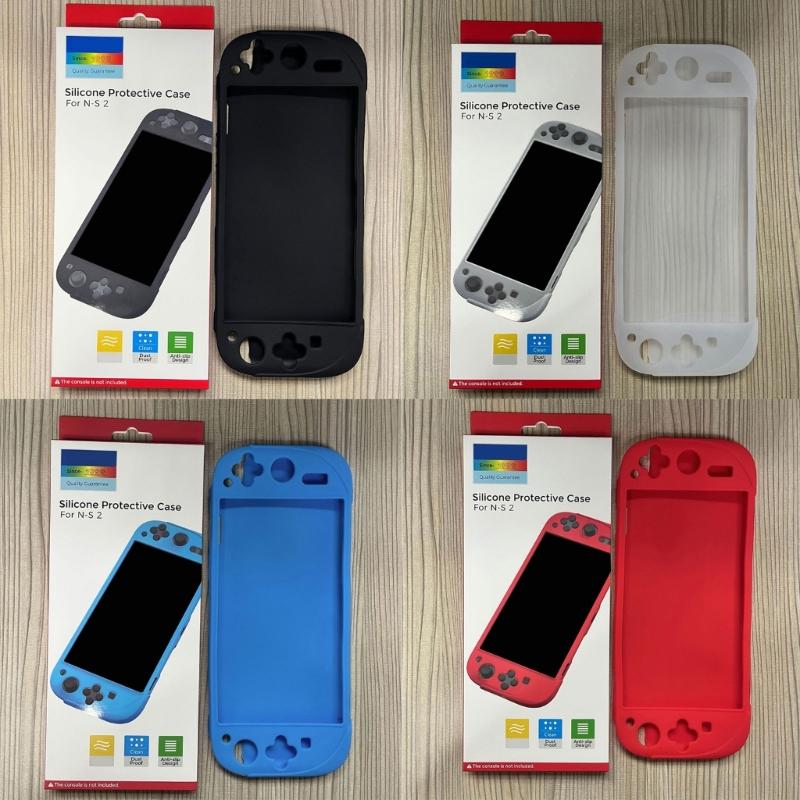 Silicone Cover Soft Silicone Guard Flexible Silicone Sleeve Ensures Durability & Easy Installation  for NS2 Switch2
