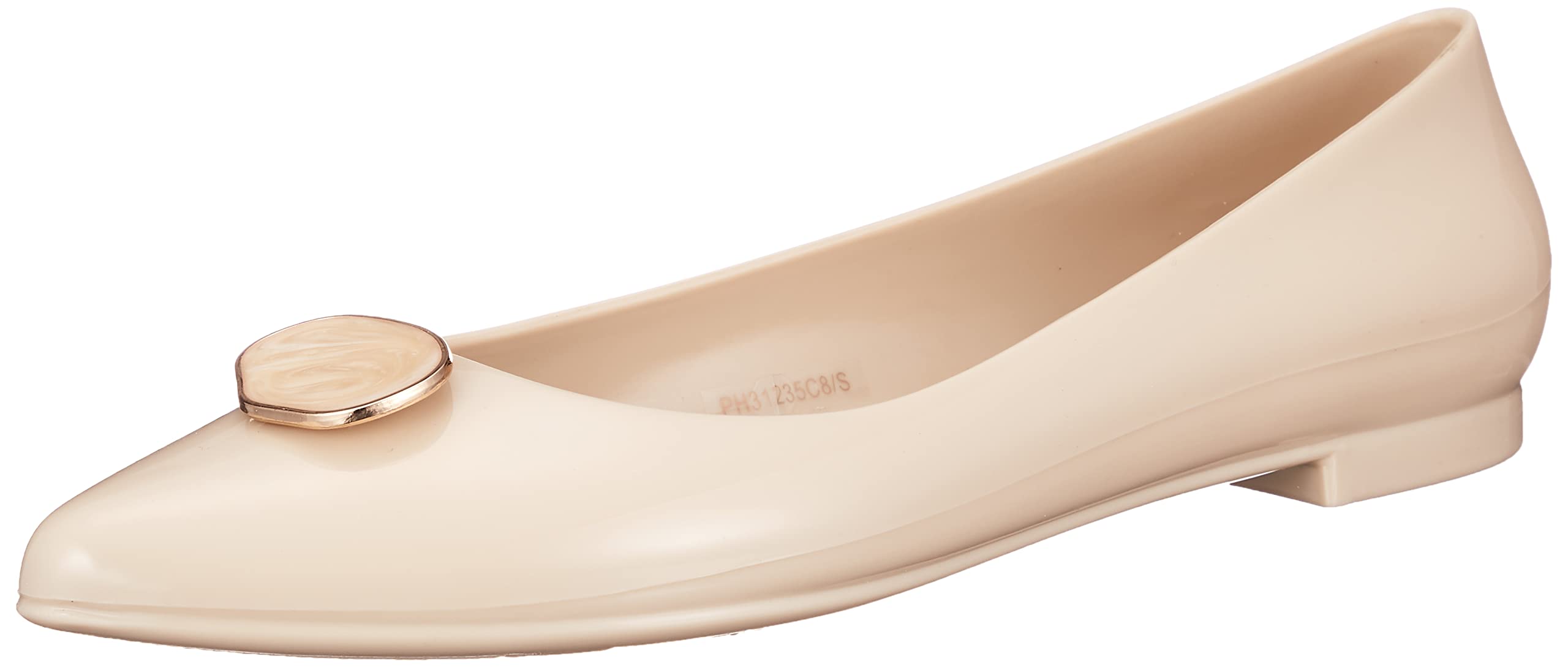 

Randa Marble Part Rain Pumps Size cm Women s PH31235, Off-White, 23.5