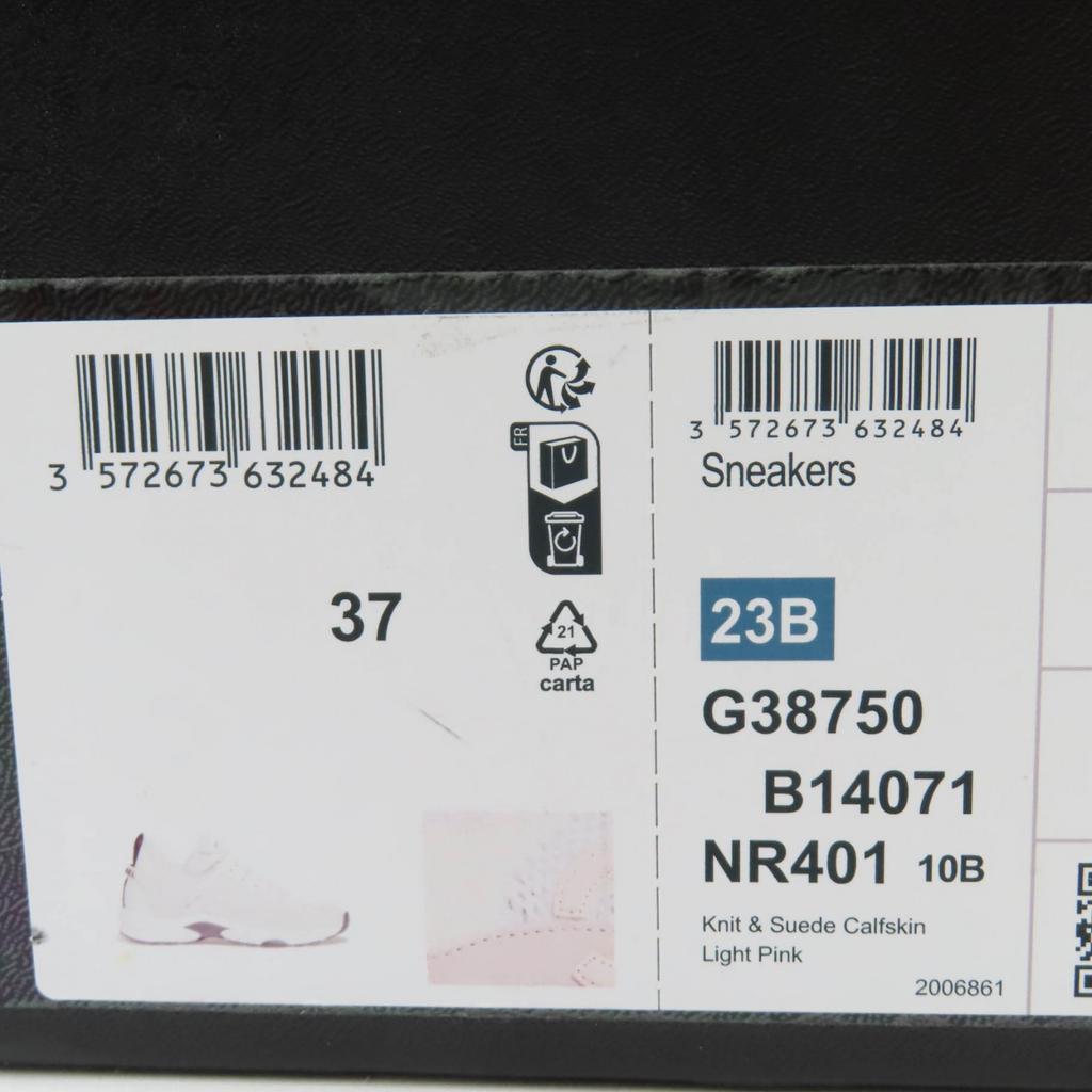 Makellose CHANEL Sneaker COCO Marke Stricksocken pink gestrickt Damen 37 23B G38750 Gebraucht