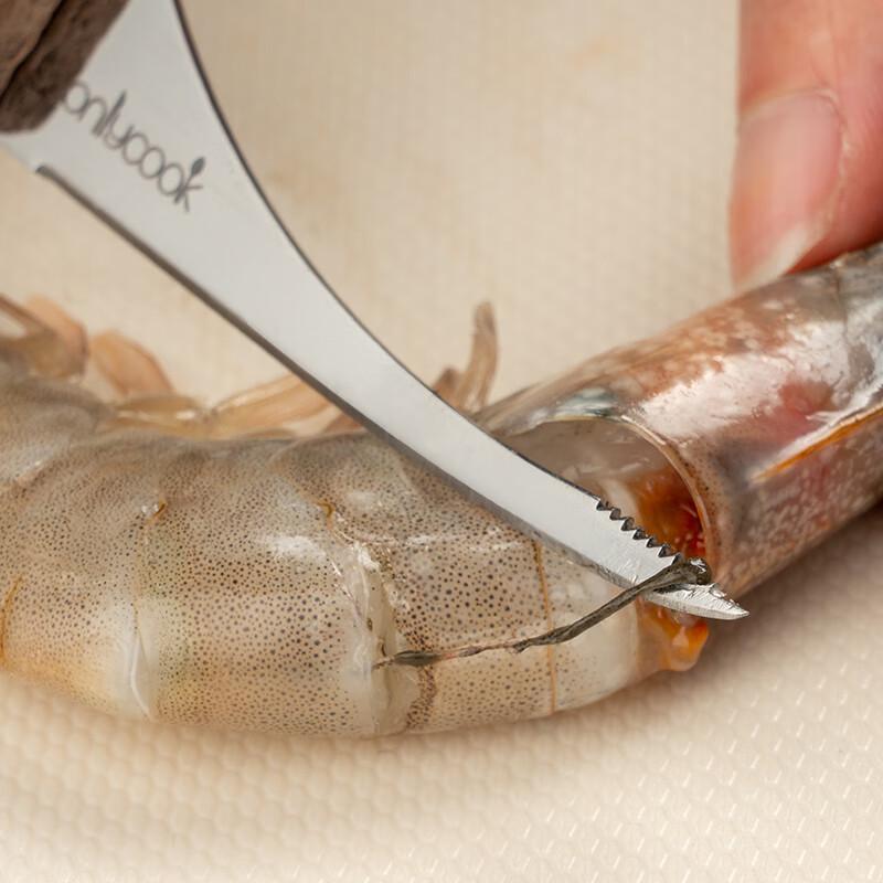 Onlycook Stainless Steel Shrimp Deveiner Tool