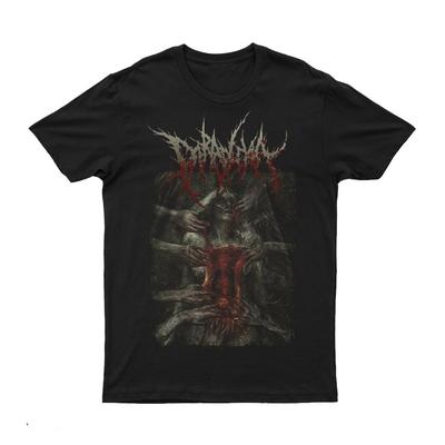 2025 New PARAPLEXIA - ENDLESS DEMISE IN DEPRAVITY Printed Unisex Street Fashion Trend Short Sleeved Pure Cotton Round Neck