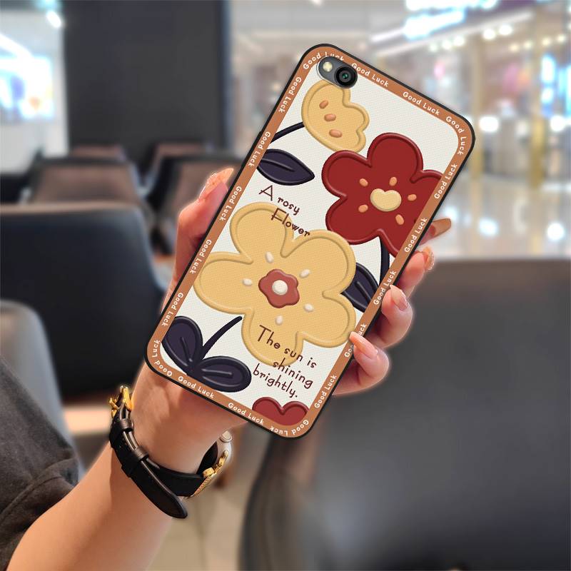 Dirt-resistant Anti-knock Phone Case For Xiaomi Redmi GO Cartoon Shockproof TPU Soft Case Waterproof Silicone Durable