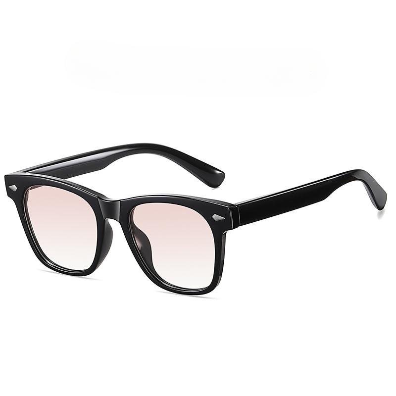 New TR Square Frame Sunglasses Fashion Sunglasses for Men and Women with Ins Polarized Glasses.