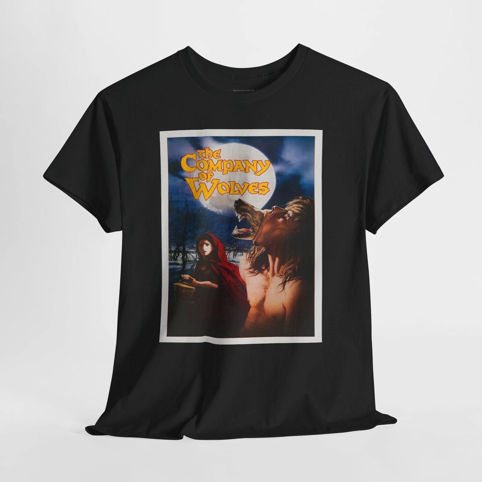 The Company of Wolves 1984 Retro Movie Poster Horror Unisex Graphic T-Shirt M