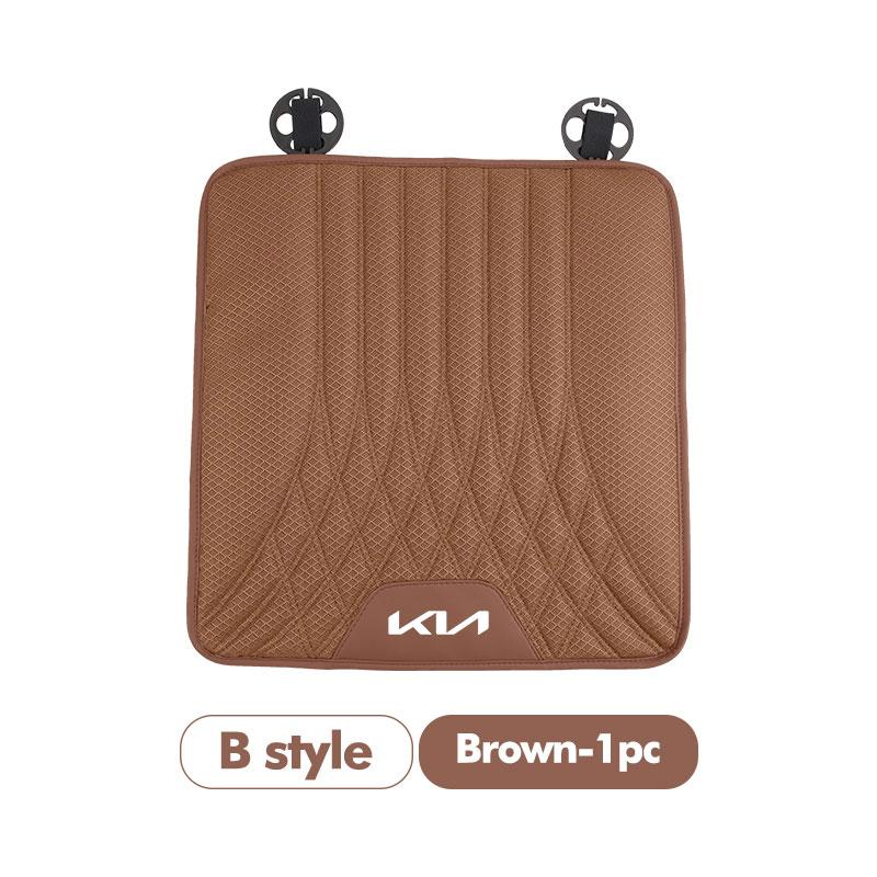 CAUWZ1 For KIA Car lce Silk Cushion Cover Seat Anti Slip Auto Protector Pad Rio K5 K2 Sportage Ceed Sorento Picanto Stinger Soul