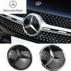 WXAKF1 Hot 2026 New For Benz The Front Grille Star Logo Badge Mirror Bottom 3D Logo for W205 W176 W212 W218 C117 CLA GLA