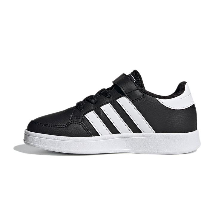 

Adidas Neo Breaknet Comfortable And Trendy Abrasion Resistant Low top Skateboard Shoes Black White FZ0105 28