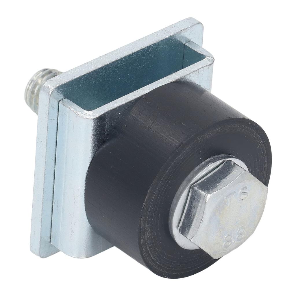 2Pcs Stainless Steel Trolley Roller Wheels Limit Assembly Positioning for 1‑5/8in Width Strut Channel Beam Supplies