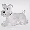 Cartoon Dog Shape Dog Hair Storage Box Hair Grooming Transparent Pet Hair Keychain Diy Handmade Acrylic Puppy Pendants Backpack