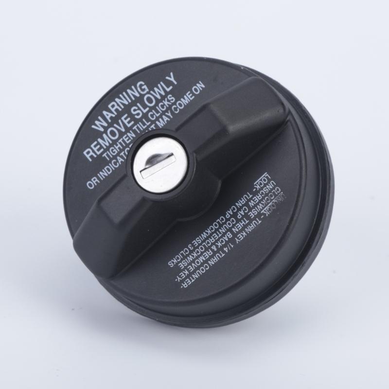 Black Locking Fuel Cap with 2 Keys, 12495845 Fuel Tank Cover with Seal Edge for Daily Driving, Routine Vehicle Use, and Regular Road Care Needs