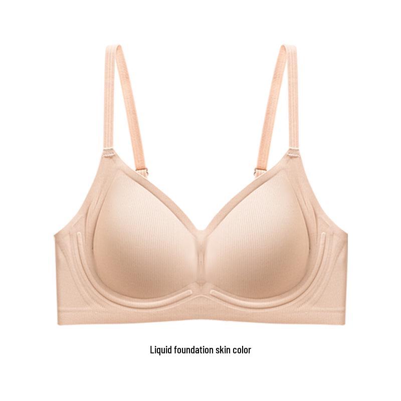 

New Autumn/Winter Seamless Support Bra for Women: Soft, Anti-Sagging, Breathable, and Comfortable with a Beautiful Back Design. 36/80AB