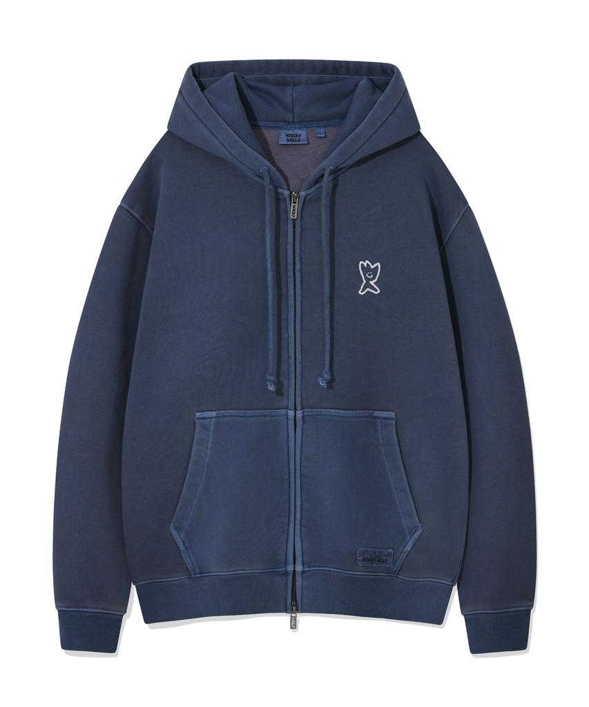 Wacky Willy Pigment Kiki Zip-Up Hoodie (3 Colors)