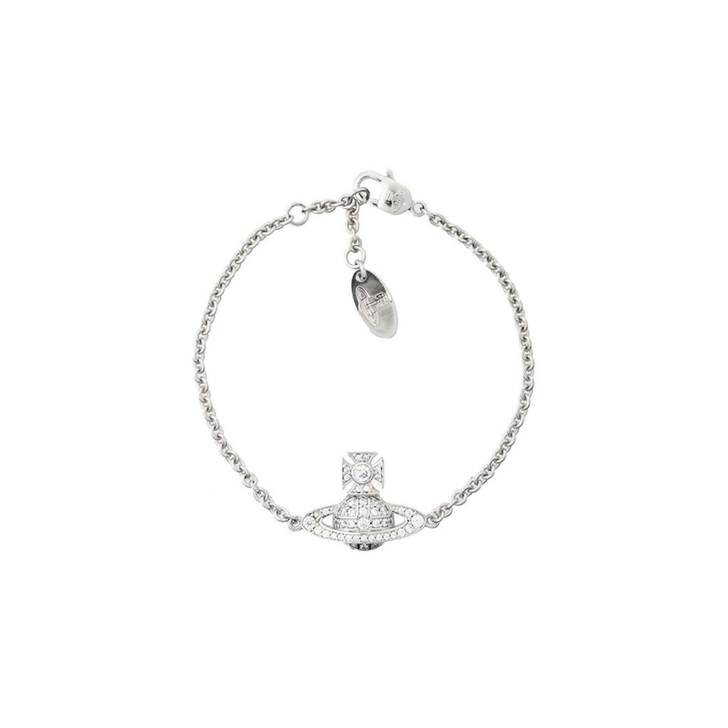 VIVIENNE WESTWOOD Carmela Saturn Design Bracelet Unisex Bracelet Silver 6102021S-02P102