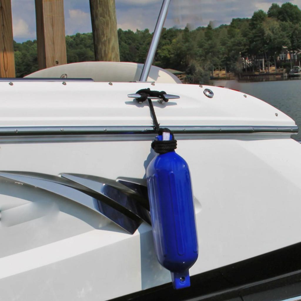 Boat Dock Bumper PVC Portable Inflatable Marine Docking Bumper Ball for Yachts Boats Sailboats