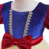 Girls' Western Style Velvet Puff Sleeve Snow White Lolita Dress