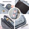 Cute Owl Printed Long Wallet for Women Fashion Casual Portable PU Leather Multi Slot Card Holder Purse