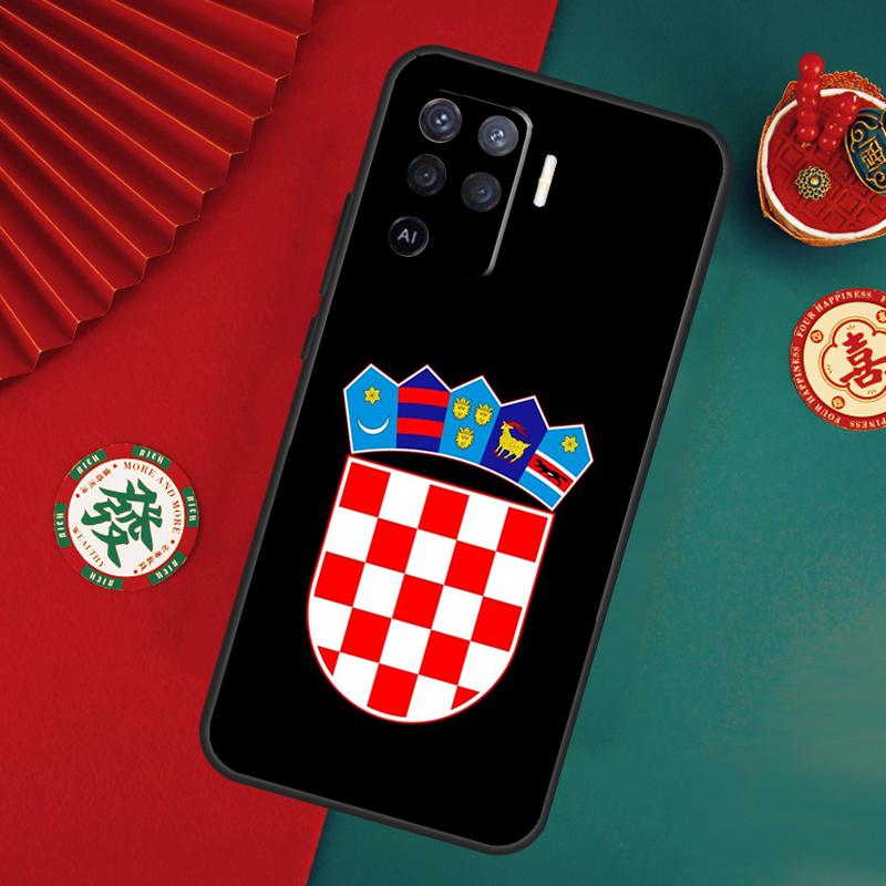 Croatia flag Case For Oppo A6 A5 Pro A15 A18 A38 A58 A78 A98 A54 A74 A94 A17 A57 A80 A60 A40 A16 A76 A96