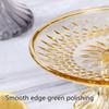 Round Cake Stand Serving Tray Shatter-proof Dessert Plate with Stand for Party Decorating Supplies