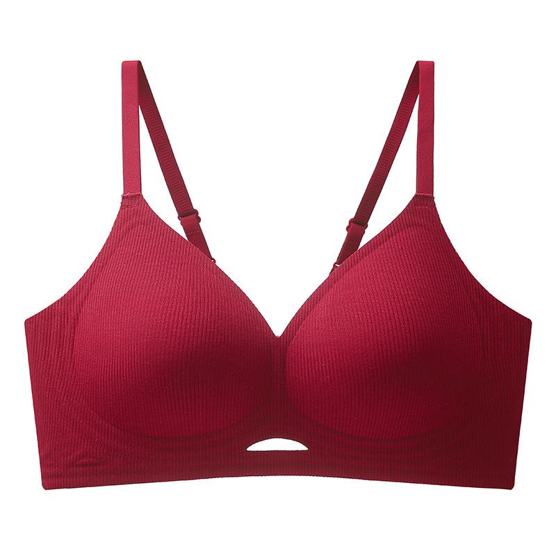 

Jelly glue soft support semi-fixed hollow machine without a trace to gather autumn and winter bra cover [AB pass cup] 2xl (40/90ab, recommended 67.5-75kg )