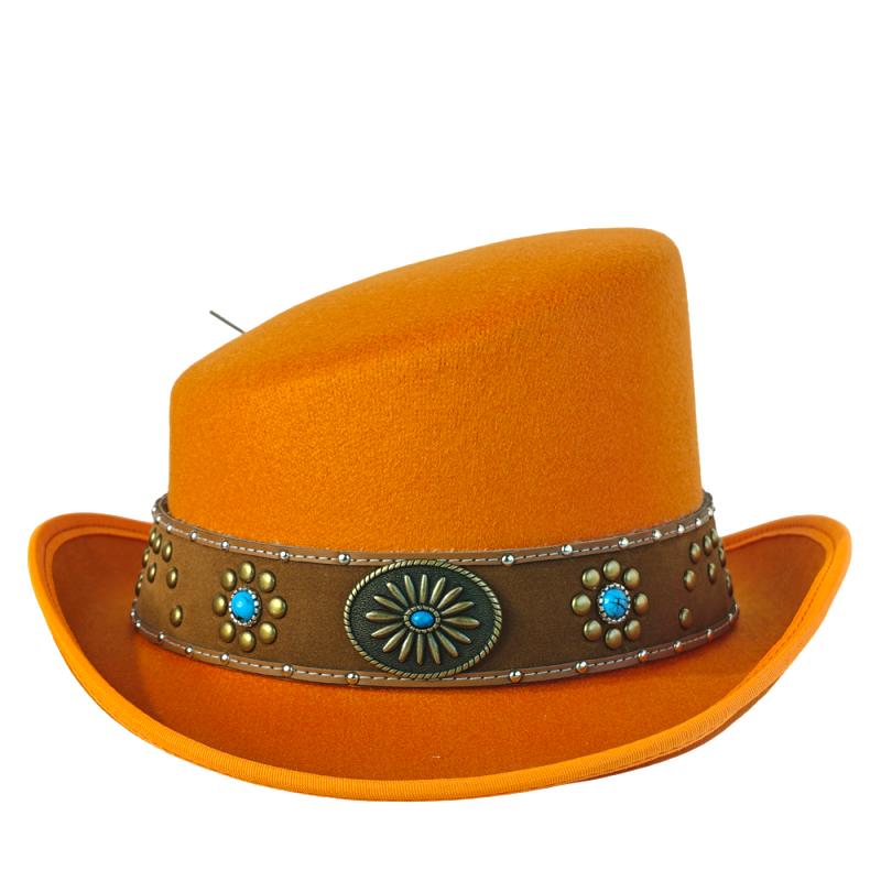 Schräges Oberteil Fedora Unisex Gentleman Cosplay Derby Bowlerhut Britische Form Hut Herbst Winter Magischer Hut Federzubehör