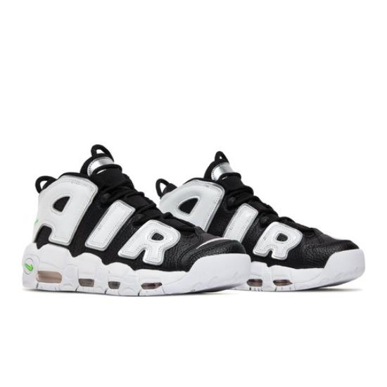 Nike Women's Air More Uptempo Black Metallic Silver DN8008-001