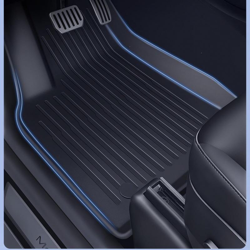 Affordable Floor Mats for Tesla Refresh Model Y/Y: Standard Front & Rear Trunk Mats