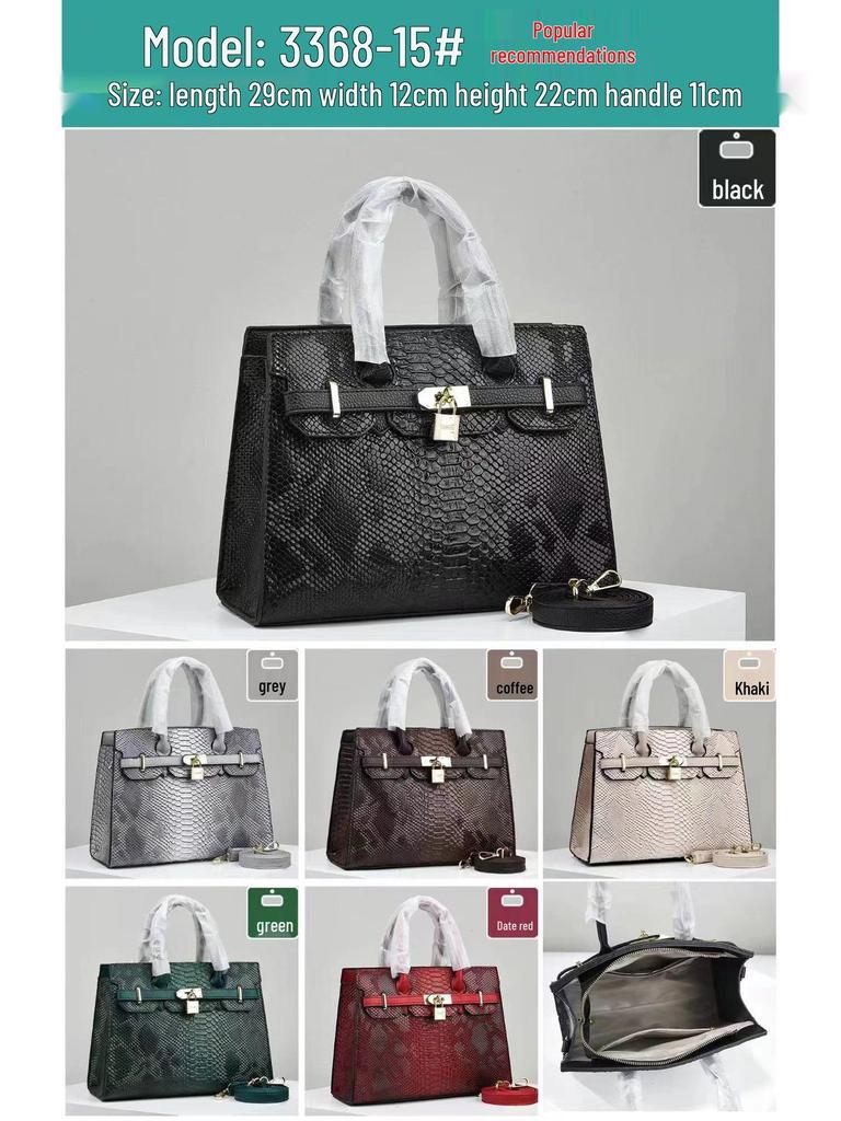 Nová trendová texturovaná kabelka pro ženy