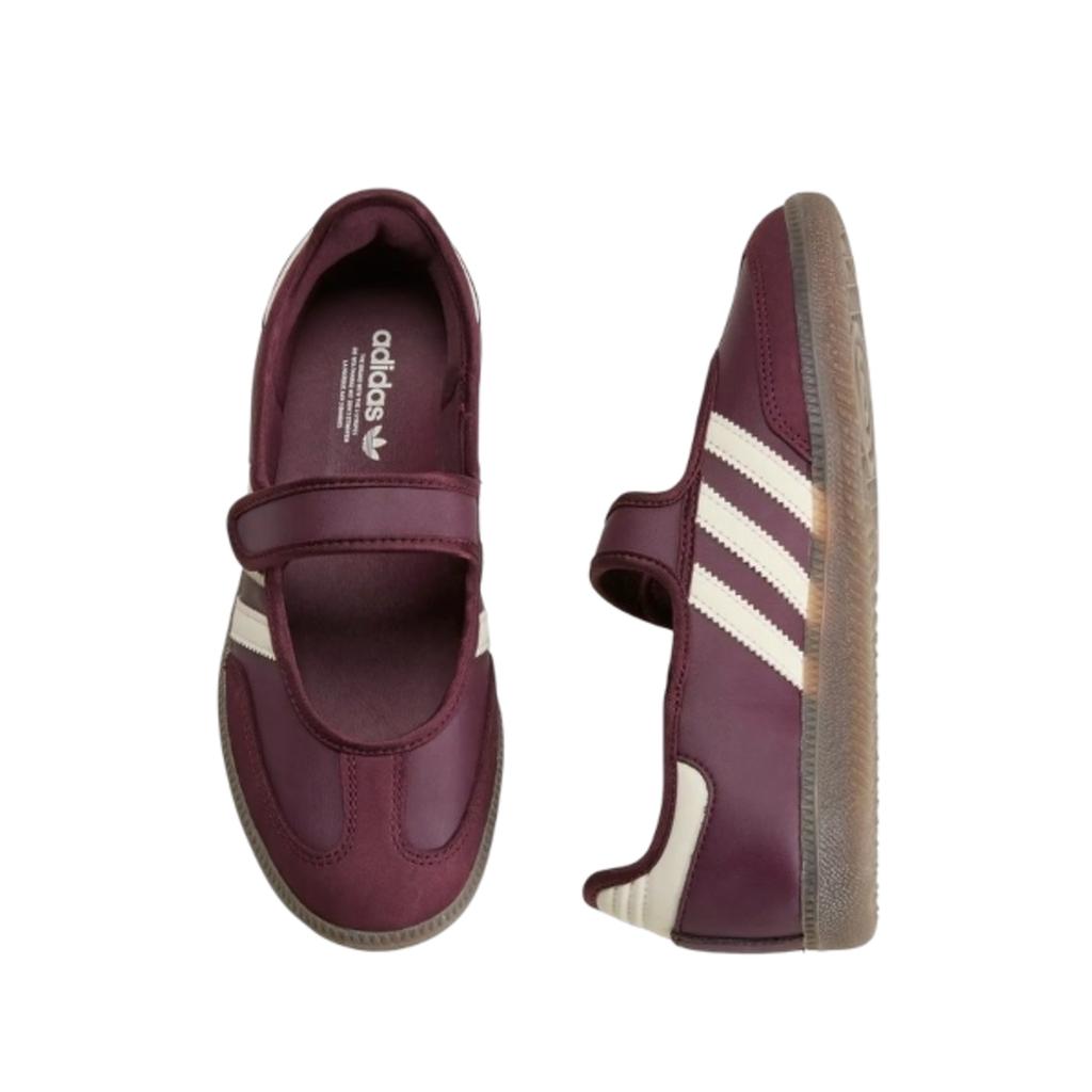 Adidas Samba Jane Maroon Cream White
