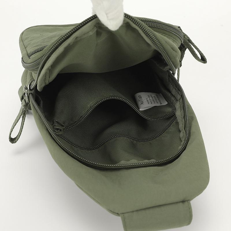Men's Chest Bag Outdoor Commuter Multi-Layer Crossbody Bag