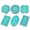 DIY Pendant Making Silicone Mold Unique Epoxy Resin Casting Mold Handmade Jewelry Pendant Mold Crystal Flower Charm Mold X3UC