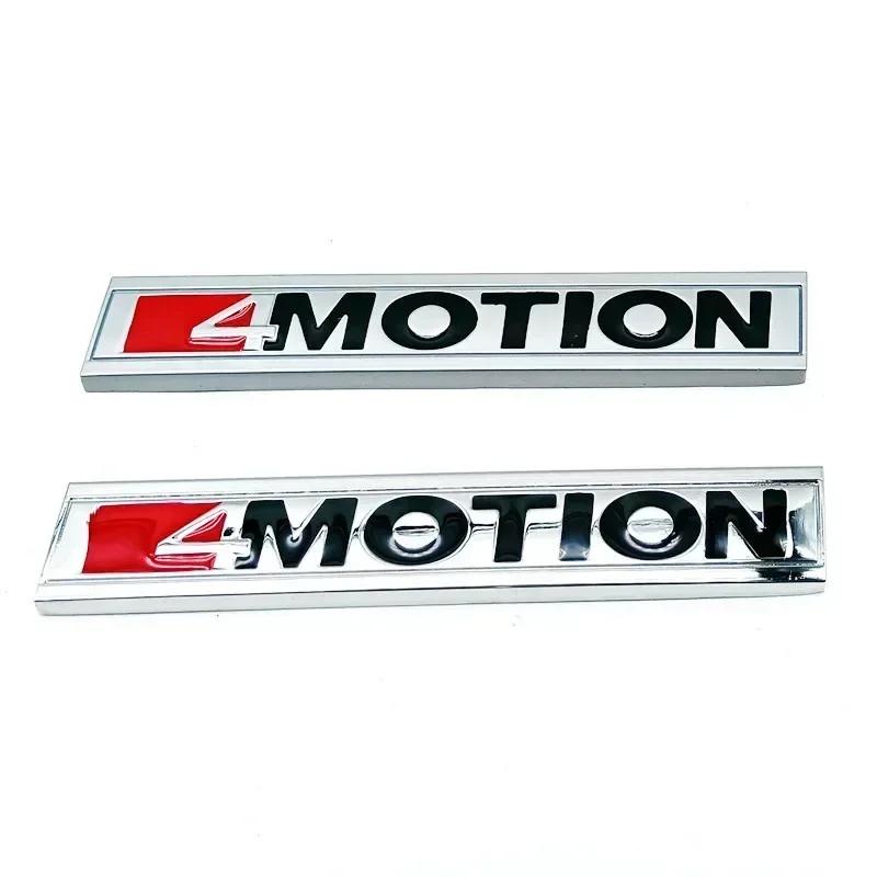 3D Metal 4MOTION Logo Car Rear Trunk Badge Emblem Sticker Decals
