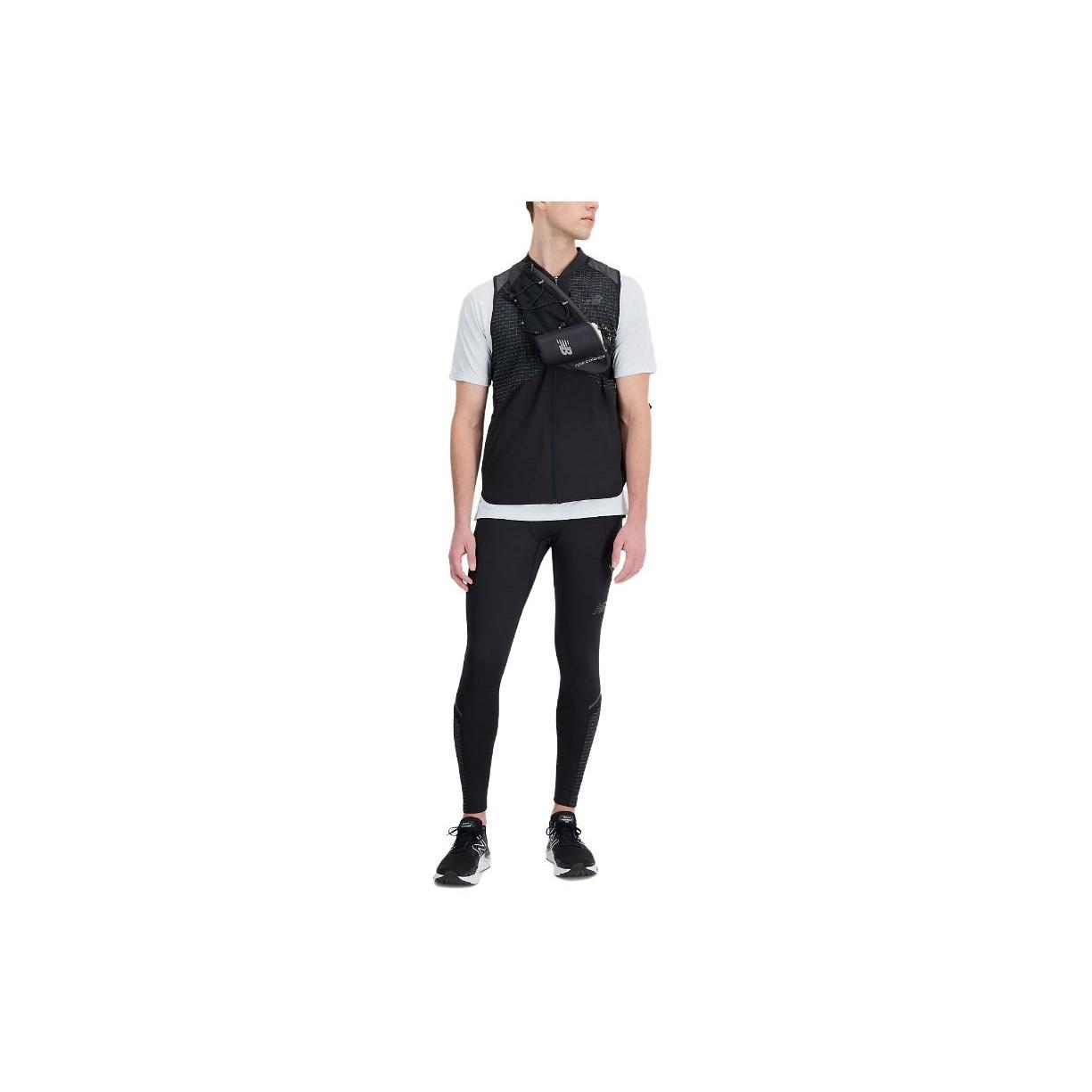 New Balance Impact Run Luminous Packable Vest Asia Sizing Black Men s MV33267-BK M