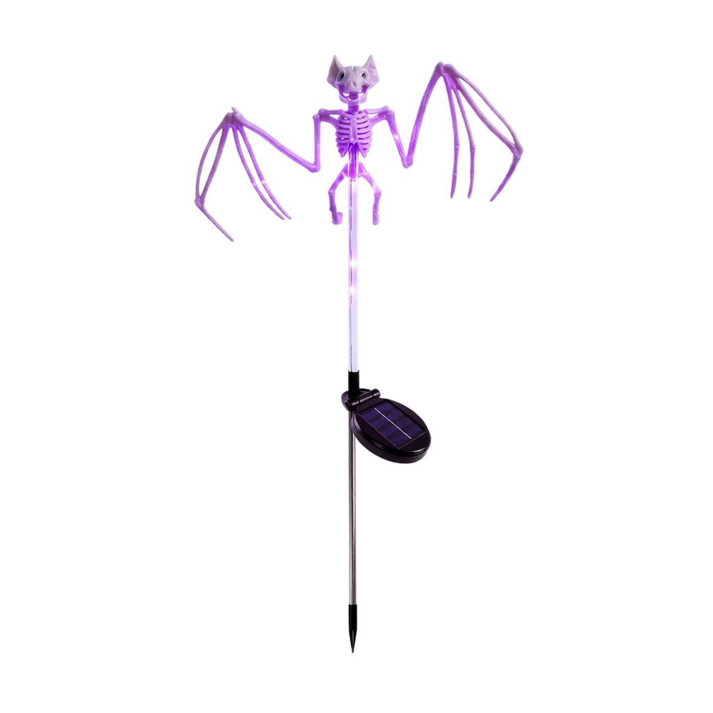 Solar Powered Outdoor Skeleton Stake Light for Halloween Party Yard Garden Lawn Decoration Waterproof Festival Ornament