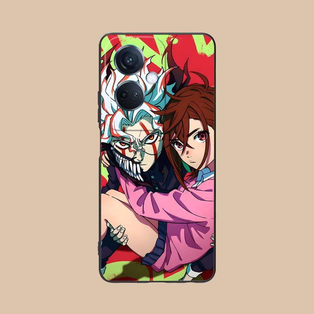 Anime Dandadan Matte TPU Mobile Phone Case for OPPO Reno 14 13 12 11 10 9 8 7 6 5 F T Pro 5G Colorful Printing Cover