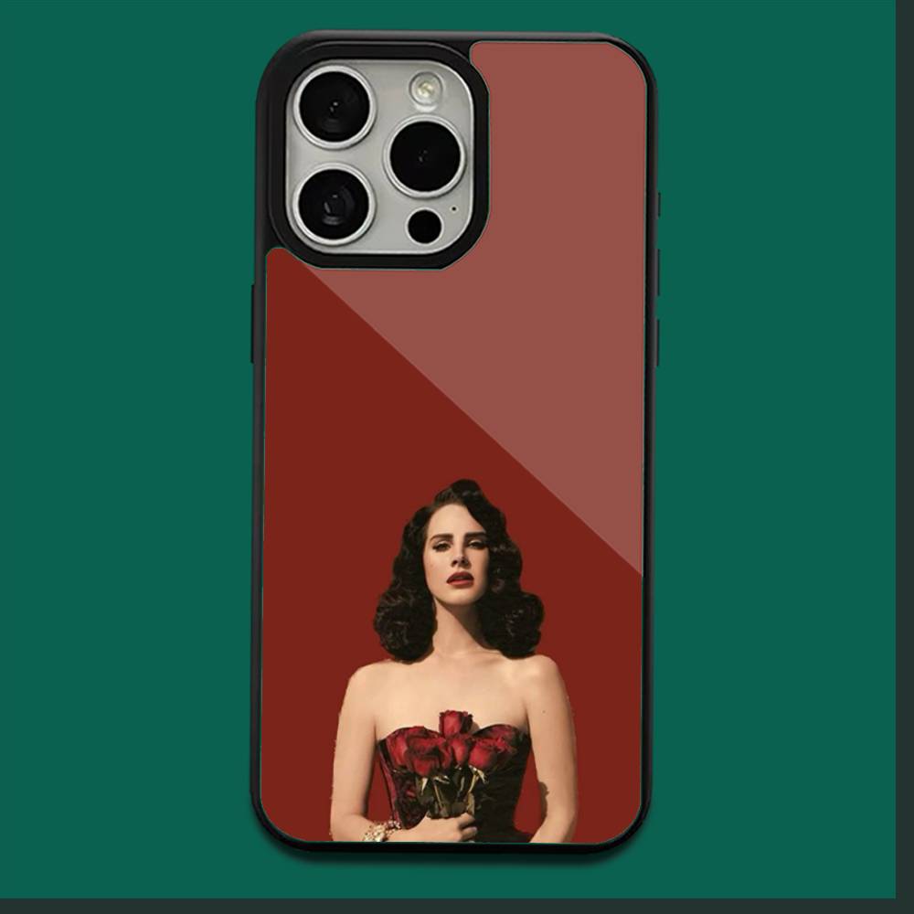 Girl Singer L-Lana D-Del Rey Phone Case For iPhone17,16,15,14,13,12,11,Plus,Pro,Max,Mini Soft Magesafe Magnetic Wireless Charge