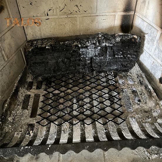 Fireplace Grate Ember Retainer Heat-Resistant Simple Installation Universal Ember Retainer Fireplace Grate Accessories