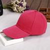 Plain Color Baseball Cap For Women Men With Adjustable Fit Sun Protection Summer Accessory