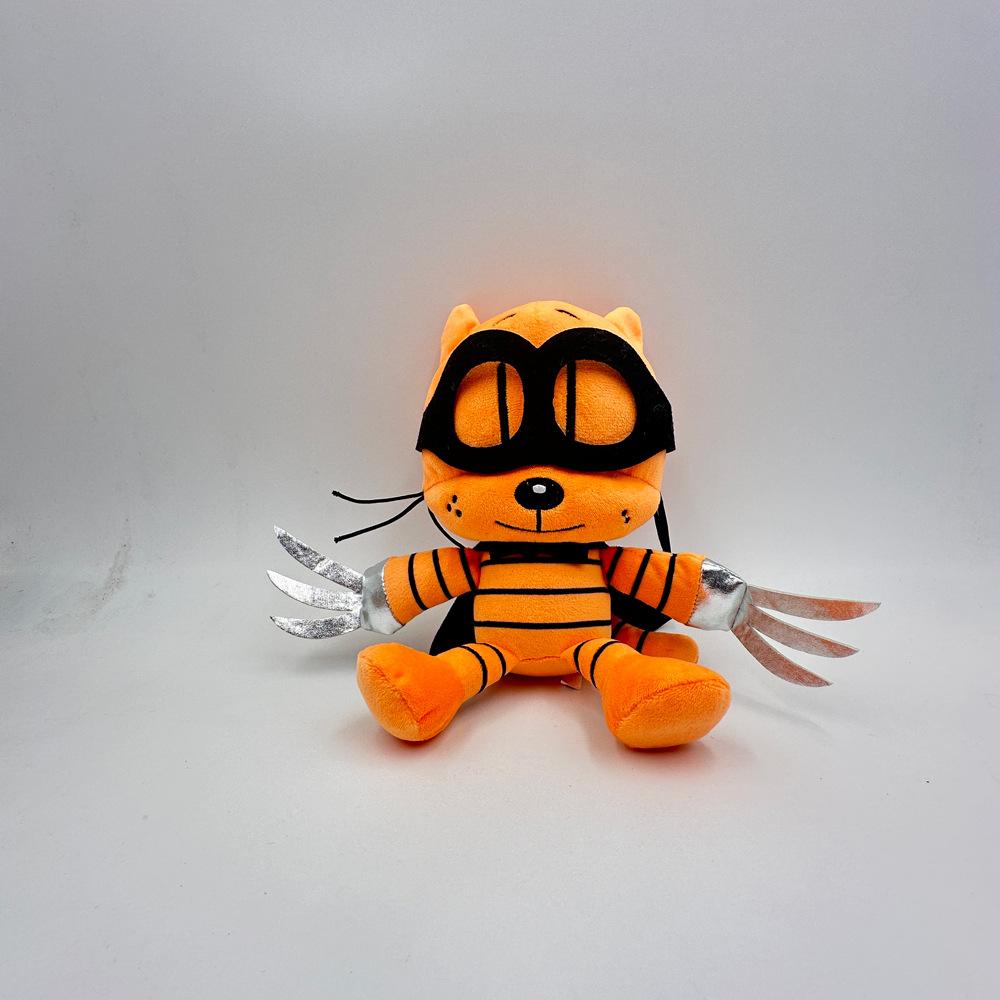 New Arrivial Dog Man Plush Toy Petey Cat Stuffed Animal Soft Doll Cartoon Figure for Kids Boys Girls Children Birthday Xmas Gift
