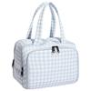 Double Wide Four Opening Portable Travel Toiletry Storage Bag with Zippers & Compartment Portable Cosmetic Bag for Women Girls