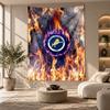Decorative Tapestry,Millwall Football Printed Wall Art, Lightweight Wall Hanging For Bedroom Background