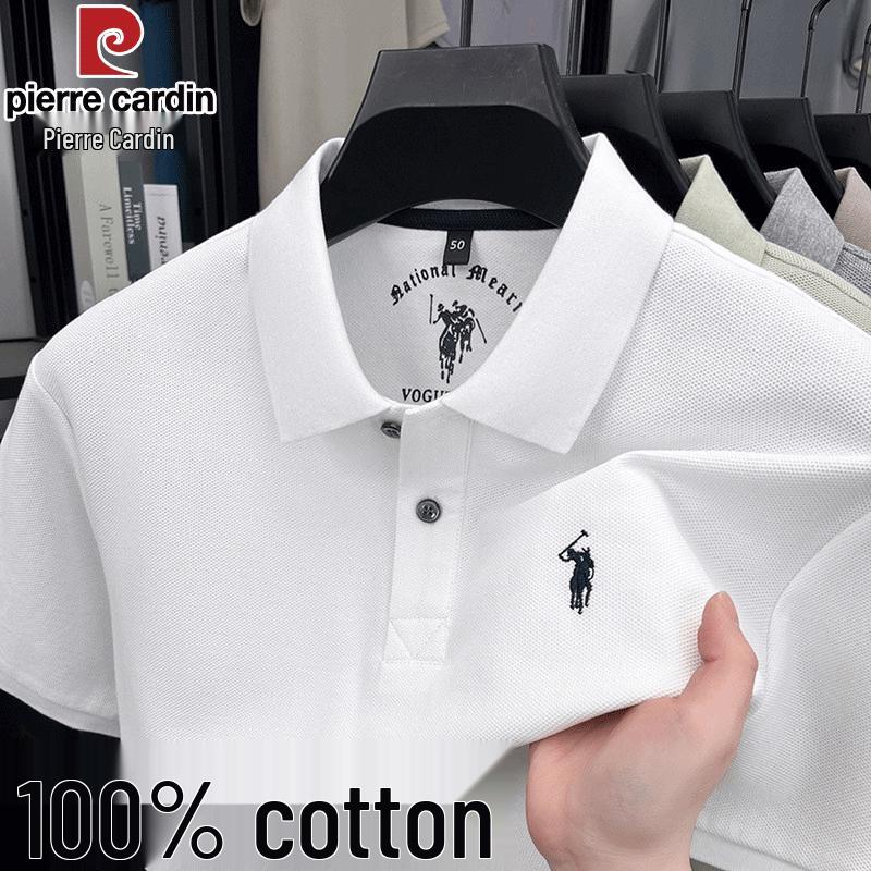 

Pierre Cardin Men s Cotton Short-Sleeve Polo T-Shirt 50/L